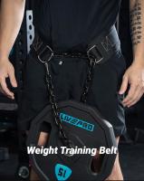 Cinturón De Mancuerna Para Levantamiento De Pesas Y Entrenamiento De Fuerza En El Gimnasio Correa De Cintura Gruesa Para Ejercicios De Peso Muerto Y Dominadas - details 0