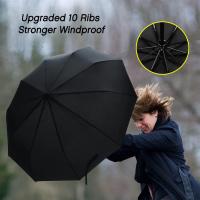 Apertura y Cierres, Paraguas de viaje Impermeable, Paraguas plegable Anti-wind diameter 106 SL cm y Paraguas plegable Hombre Coating de Teflón 210T - details 5