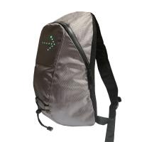 Mochila LED reflectante gris intermitente ORNII-Control remoto inalámbrico-5 flechas direccionales-Seguridad Día/Noche-USB recargable-Impermeable - details 2