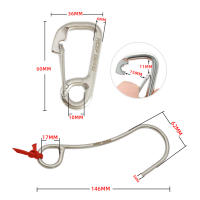 Gancho De Drift De Reefs En Acero Inoxidable 316 Con Correa De Cordón Tejido Para Escuba Diving Accesorio Para Piscina Al Aire Libre - details 4