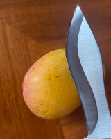 Cuchillo De Cocina Profesional Para Carne Y Frutas Hoja De Acero Inoxidable Mango De Madera Eco-amigable Uso Versátil En Cocina Y Camping - details 10