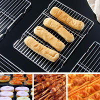 Soporte De Fogón Rectangular Para Barbacoa Racks De Enfriamiento De Acero Inoxidable Pano De Hornear Para Picnic Al Aire Libre Soporte De Cocina Mesh - details 5