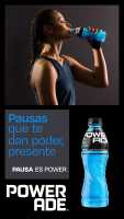 Powerade Azul Ice Storm, 500ml - Bebida Isotonica formato nuevo con tapon de rosca. Powerade Azul clasica para deportes caja 4 o 8 botellas - details 0