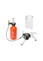 Estuva de Aceite Multi Combustible para Camping at Aire Libre con Botella de Combustible de Gasolina de 500 Ml y Parracas de Estuba de Camping de 9 Placas para Diesel Alcohol - details 2