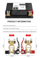 1 Par Terminales De Batería De Coche 12V 24V Conectores De Cable De Desconexión Rápida Accesorios Automotrices - details 10