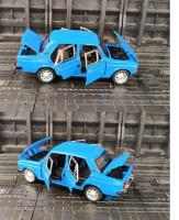 Modelo De Coche De Policía Lada 1/24 Escala Simulación De Metal Juguete Para Niños Regalo Sin Batería Proveniente De China - details 8