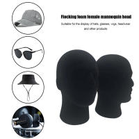 1PC Cabeza De Muñeco De Esponja Masculina Para Exhibición De Gorras Gafas Y Pelucas Soporte Estable Para Tienda De Moda Y Armario - details 2