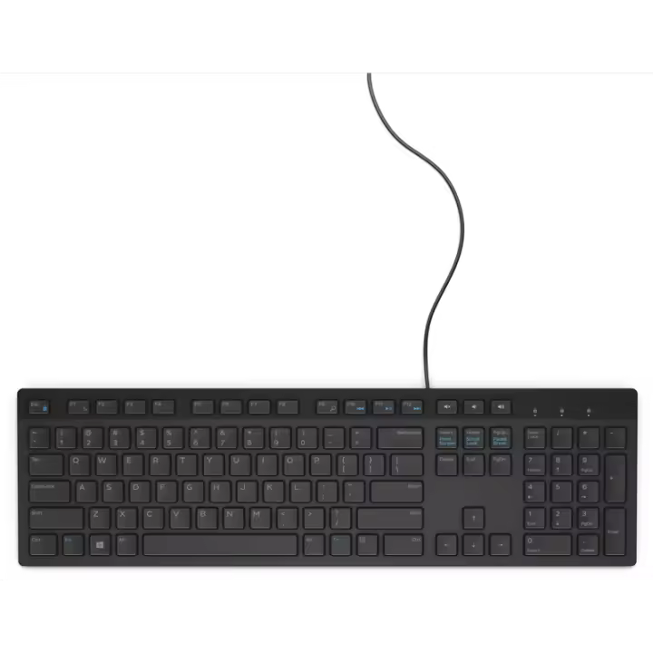 DELL KB216 teclado USB QWERTY Internacional de EE.UU. Negro - 1
