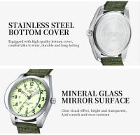 Reloj Hombre Relojes Militar Campo Reloje Analógicos De Cuarzo para Hombres Relojes De Pulsera Impermeables con Fecha Correa De Nailon Reloj Deportivo Táctico Militar - details 2