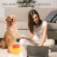 Dispensador De Alimentos Para Perros Interactivo Automático Máquina De Alimentación Con Rompecabezas Para Entrenamiento Y Enriquecimiento Mental - details 2