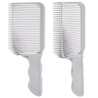 4 peines de Corte de Cabello with gradient de cabezal aceitosa, Artefacto para Cortar El Cabello, recortador de Cabello de Cabeza Plana, peine de posicionamiento, peine de Peinado, Corte de Cabello convenient - details 1