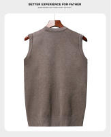Suéter Casual Para Hombres Chaqueta De Encaje Grueso Auténtica Y Otoño Invierno Moda Confort Transpirable Chaleco De Gimnasio Con Cuello V - details 9