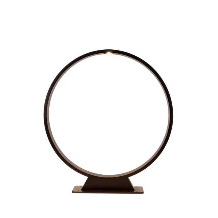 Lucide JEREL - Lámpara baliza - Ø 40 cm - LED - 1x5W 3000K - IP54 - Negro - 1