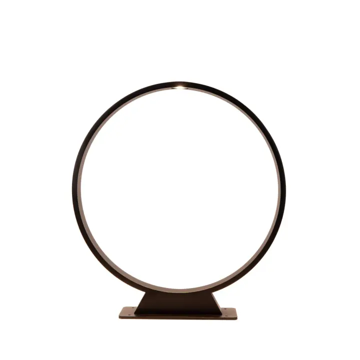 Lucide JEREL - Lámpara baliza - Ø 40 cm - LED - 1x5W 3000K - IP54 - Negro - 1