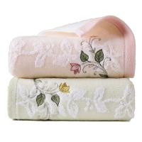Toalla De Algodón De Alta Calidad 68x34cm Bordada Para Hombres Y Mujeres Toalla De Hotel Suave Y Absorbente Para Adultos Uso Doméstico - details 1