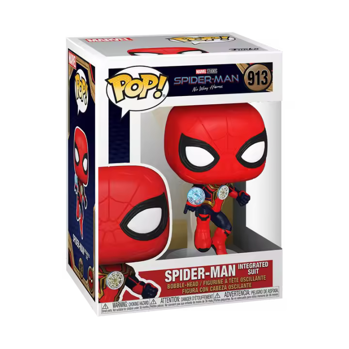 FUNKO POP! Marvel: Spider-Man: No Way Home - Spider-Man Integrated Suit 913 - 1