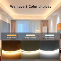 Tiras LED COB FLEXIBLES 12V 2M 3M 5M Alta Densidad Diodo Tape Luz 3000K 6000K Dimmable Lineal Decoración De Hogar - details 5