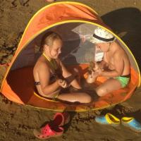Tienda de playa para bebés, refugio solar con protección UV, juguetes infantiles para exteriores, casa de juegos, juguetes para niños - details 3