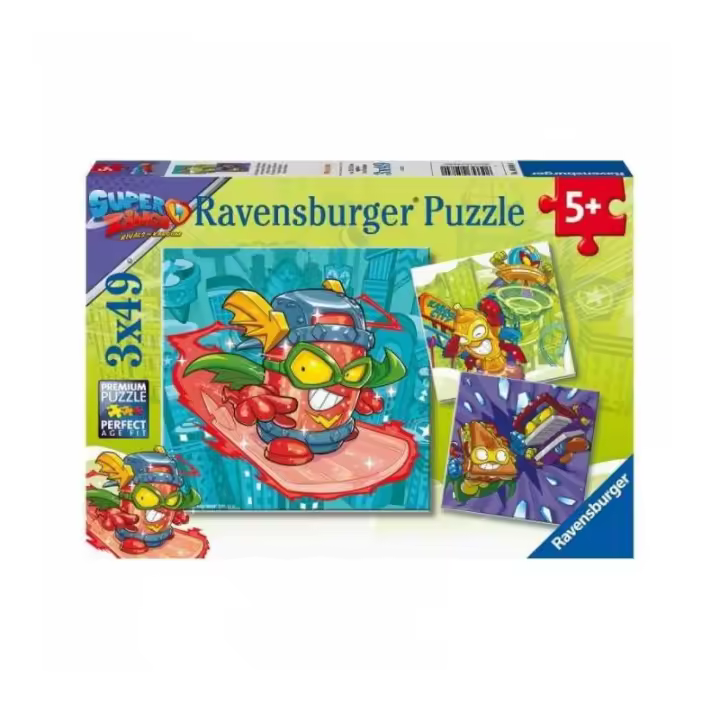 SUPER ZINGS PUZZLES 3X49 PIEZAS DE RAVENSBURGER - 1