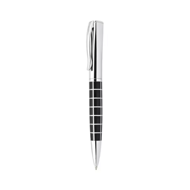 Boligrafo Plateado Y Formas Lineas J47456 - 1
