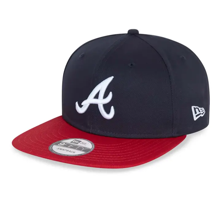 NO Gorra New Era Atlanta Braves Essential MLB Navy Cap - 1