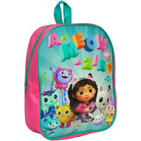Gabby Mochila Preescolar La Casa de las Muñecas Gabby 30cm, Gabby's Dollhouse Mochila Infantil para Niñas de 2 a 4 años, Mochila Simple con Compartimiento, Regalo Cumpleaños, Navidad, Reyes - details 1