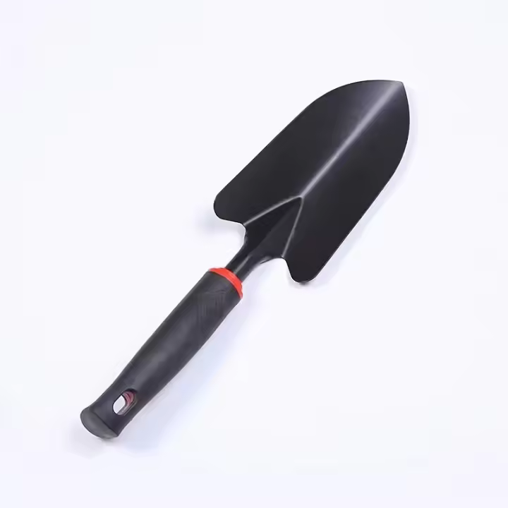 Juego De Jardinería De Cuatro Piezas Con Mango De Goma Negra Y Cincuenta Dientes Herramienta Dual Propósito Shovel Para Flores Y Riego - 1