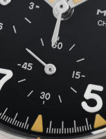 Reloj De Cuarzo Militado ML1868KF VK67 Movimiento De Cronógrafo Vidrio De Zafiro Luminoso 100m Impermeable 39mm Retro - details 10