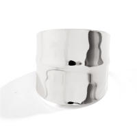Pulsera De Muñeca Abierta Punk Para Mujer Y Hombre Joyería Gótica De Metal Grueso Y Pesado Estilo Metal Chicana Unisex - details 7