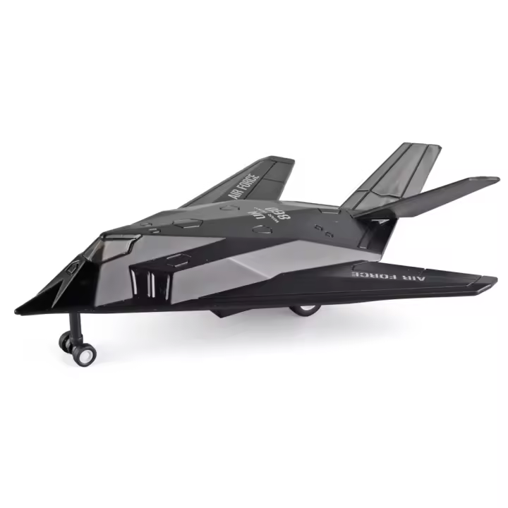 Colección De Juguetes De Avión F-117A Para Niños Modelo Dieciséis Escala Metal Adecuado Para Niños De 6 a 10 Años Recuerdo Para Boys - 1