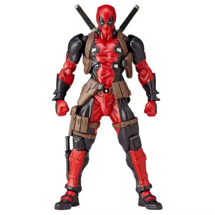 Deadpool figura de acción superhéroe película anime coleccionable modelo muñeca figura juguete decoración de escritorio regalo - 1
