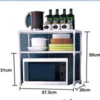 Estanteria microondas encimera blanco.Estante de microondas Pequeño microondas horno estantería estante estante microondas encimera encimera cocina contador de almacenamiento organizador tostadora estante estante estante de almacenamiento - details 3