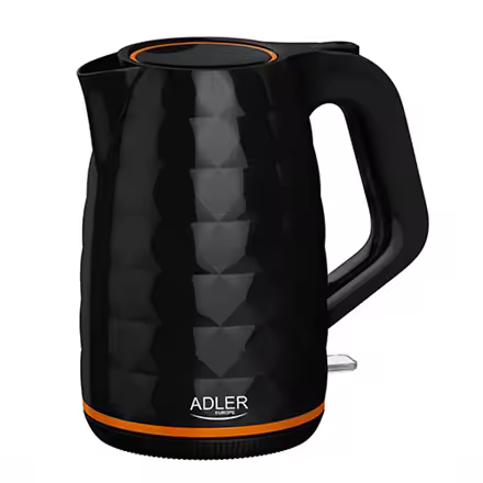 aldrer |   Hervidor de agua |   1277 d.C. |   Estándar |   2200 vatios |   1,7 litros |   Plástico |   Base giratoria 360° ° |   negro - 1