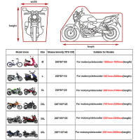 Cubierta Para Motocicleta Nueva Protección Solar Y UV Impermeable Y Anti-Polvo Para Todas Las Estaciones Accesorios De Bicicleta - details 0