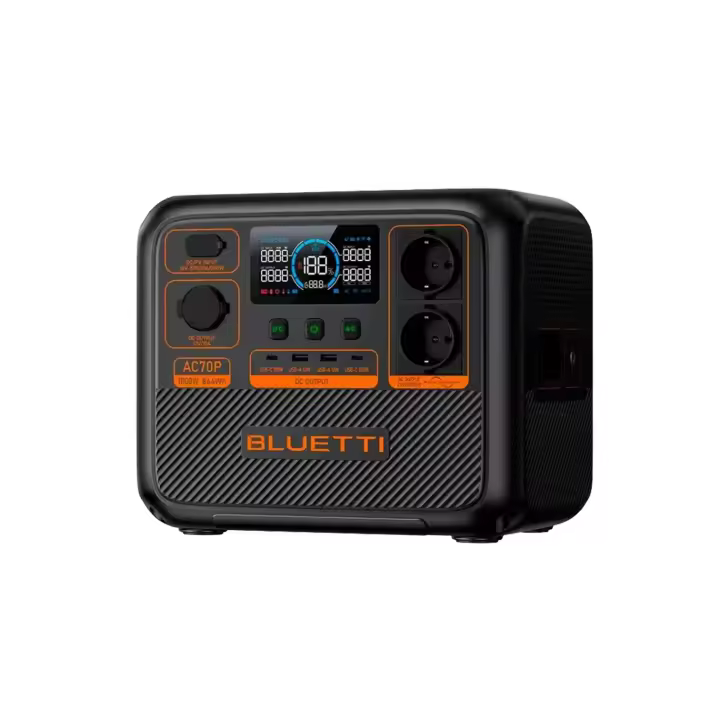 BLUETTI AC70P Estación De Energía Portátil | 1000W 864Wh - 1