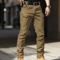 Pantalones Tácticos De Ciclismo Al Aire Libre Para Hombre Elasticidad Otoño Primavera Softshell Camping Trekking Pesca Militar Cargo - details 13