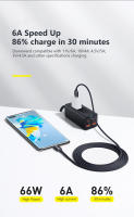 Cable Super Rápido De Carga 120W PD Tipo C Para Samsung Xiaomi Huawei Cable USB C Para Teléfono Móvil Con Corriente Máxima De 6A - details 3