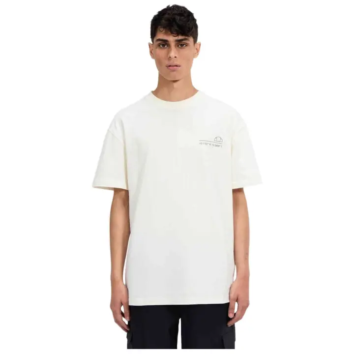 Camiseta de Manga Corta ELLESSE Parete para hombre en color blanco - 1