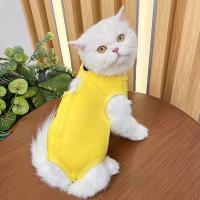 Traje De Salto Transpirable Para Gato Traje De Vestido Para Perro Bebé Traje De Recuperación Antilenguazos Después De La Esterilización Del Gato - details 15