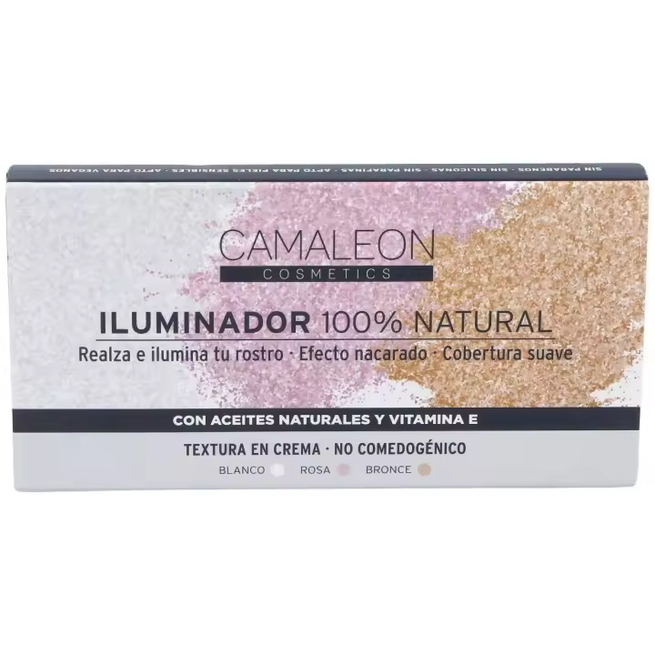Camaleon Iluminador 100% Natural Crema Paleta 3 Colores - 1