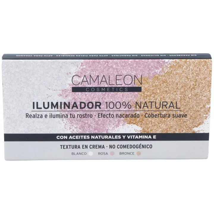 Camaleon Iluminador 100% Natural Crema Paleta 3 Colores - 1
