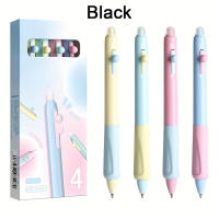 4Pcs/Box Bolígrafos De Gel Retráctiles Y Borrables 0.5 Mm Para Completar Sudoku Y Otros Uso En Escuela Y Oficina Sin Necesidad De Blanco Fuera - details 6