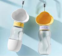 Botella Portátil De Agua Para Perros Y Gatos Plegable Para Caminar Al Aire Libre Dispensador De Bebida Para Pequeños Y Grandes Razas Incluye Cuenco De Agua - details 10