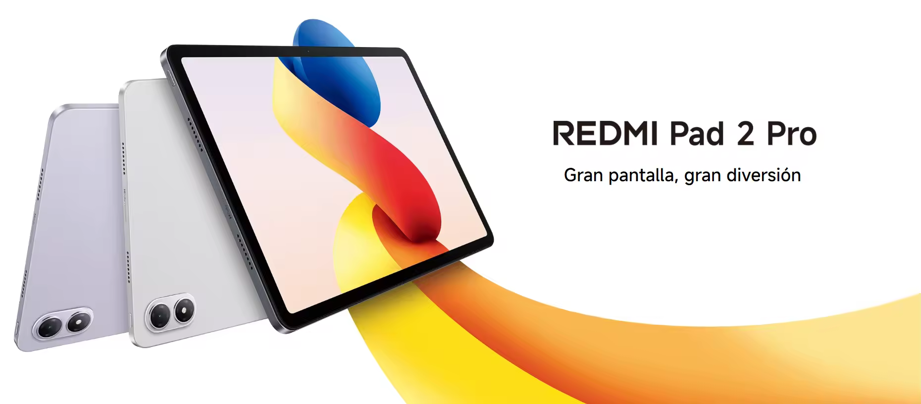 XIAOMI Redmi Pad 2 Pro 6GB + 128GB, Tablet, Pantalla de 12,1" 2.5K, Batería enorme de 12000mAh, Wi-Fi 6, Snapdragon® 7s Gen 4 - Versión Europea, Original - details 0