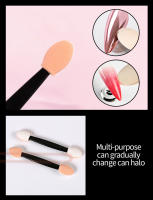 50Pcs/Lot Pincel De Uñas Con Esponja Doble Cara Aplicador De Polvo De Uñas Espejo Pigmento Fácil De Usar Herramientas Cosméticas Para Maquillaje - details 5
