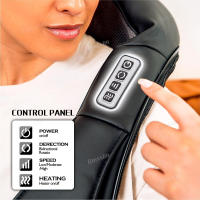 Masajeador De Espalda Calentado Shiatsu Portátil Masajeador De Cuerpo Completo Con Masaje Profundo De Rodilla Para Cuello Y Hombros Regalo De Navidad Y Cumpleaños - details 1