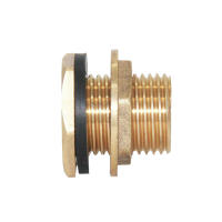 Grifo De Latón Para Tanque De Agua Conector De Cubetas De Riego Equipamiento De Almacenamiento De Agua Barros De Lluvia Fijación Click - details 5