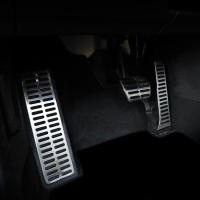 Pedal De Estilo Coche Para Volkswagen Golf 5 6 MK5 MK6 Scirocco CC Passat B6 B7 Shara Tiguan Jetta Mk6 Touran Vento Rabbit Acero Inoxidable Universal 2003-2013 - details 2