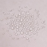 1440Pcs Cristales De Vidrio AB Para Arte De Uñas DIY Tamaños Mixtos Adhesivo Negro Rhinestones Redondos Para Decoración De Uñas - details 23