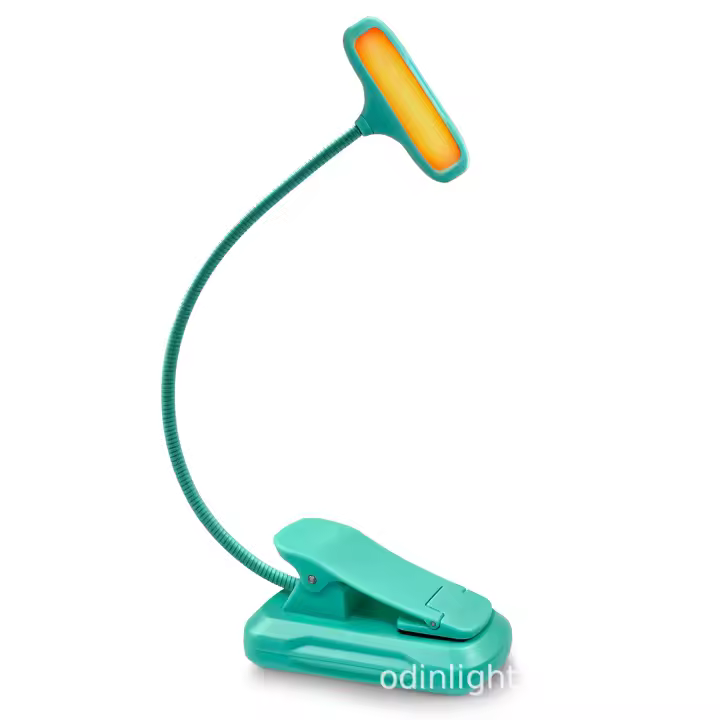 Lámpara de escritorio LED con protección ocular, lámpara de lectura creativa, lámpara de clip para dormitorio de estudiante, lámpara de escritorio pequeña para estudio, lámpara de clip para libro, lámpara de libro - 1